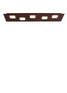 Svítidlo pro stropní osvětlení Fabbian Quarter F38 5W 70x20cm - Bronz - F38 G11 14 small 0