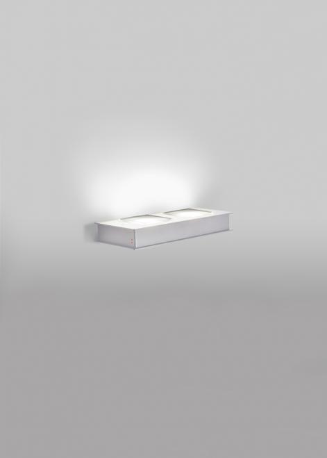 Kontrola Nástěnná lampa Fabbian Quarter F38 5W 23,5x10cm - bílá - F38 G01 01 Nástěnná lampa Fabbian Quarter F38 5W 23,5x10cm - bílá - F38 G01 01