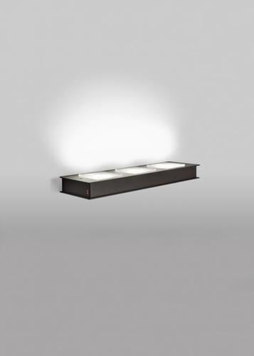 Kontrola Nástěnná lampa Fabbian Quarter F38 5W 33,5x10cm - Černá - F38 G03 02