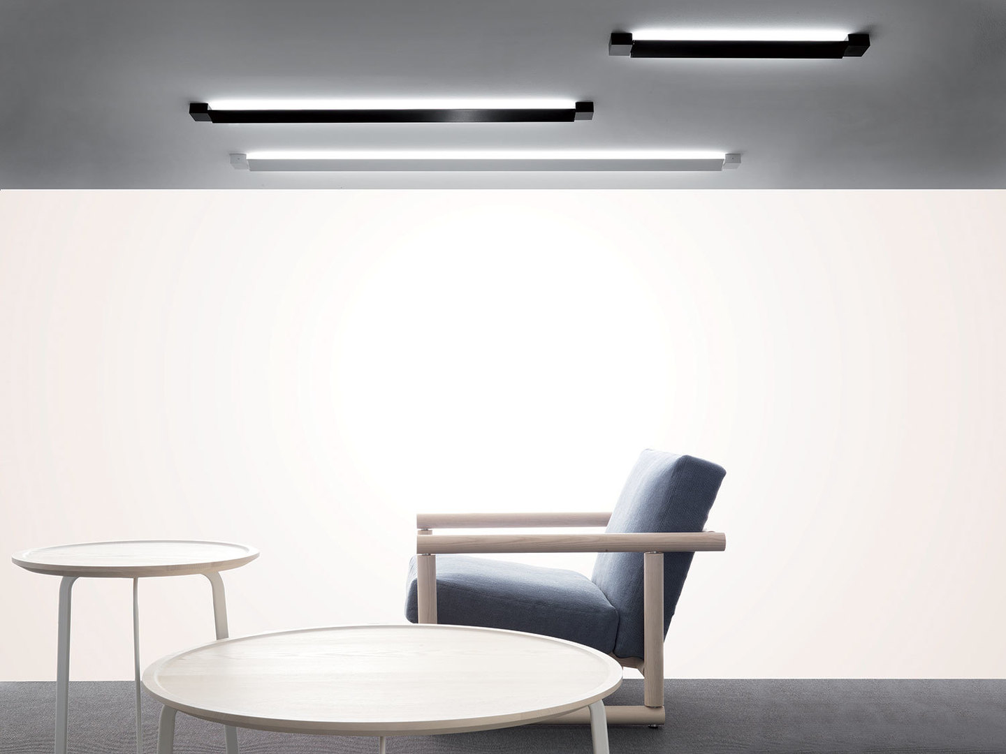 Pohled Nástěnná lampa Fabbian Pivot F39 46W 3000K - bílá - F39 G03 01 Nástěnná lampa Fabbian Pivot F39 46W 3000K - bílá - F39 G03 01