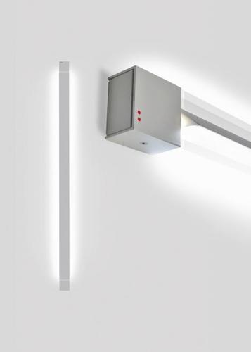 Kontrola Nástěnná lampa Fabbian Pivot F39 46W 3000K - Světle šedá - F39 G03 75