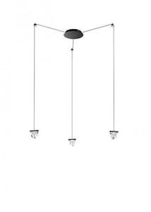 Závěsná lampa Fabbian Tripla F41 3W 3 - Anthracite - F41 G01 21 0 Závěsná lampa Fabbian Tripla F41 3W 3 - Anthracite - F41 G01 21 small 0