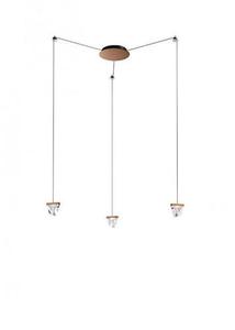 Závěsná lampa Fabbian Tripla F41 3W 3 - Bronz - F41 G01 76 0 Závěsná lampa Fabbian Tripla F41 3W 3 - Bronz - F41 G01 76 small 0