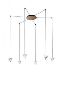 Závěsná lampa Fabbian Tripla F41 3W 6 - Bronz - F41 G03 76 small 0