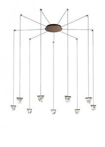 Závěsná lampa Fabbian Tripla F41 3W 9 - Bronz - F41 G05 76 0 Závěsná lampa Fabbian Tripla F41 3W 9 - Bronz - F41 G05 76 small 0