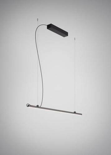 Kontrola Závěsná lampa Fabbian Freeline F44 4W 1m - černá - F44 A02 02