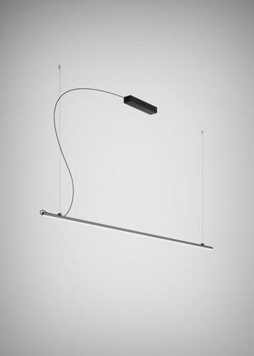 Kontrola Závěsná lampa Fabbian Freeline F44 8W 2m - černá - F44 A04 02