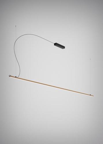 Kontrola Závěsná lampa Fabbian Freeline F44 2W 3m - bronz - F44 A06 76
