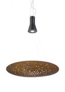 Závěsná lampa Fabbian Lens F46 24W 90cm - Rust - F46 A03 56 small 1