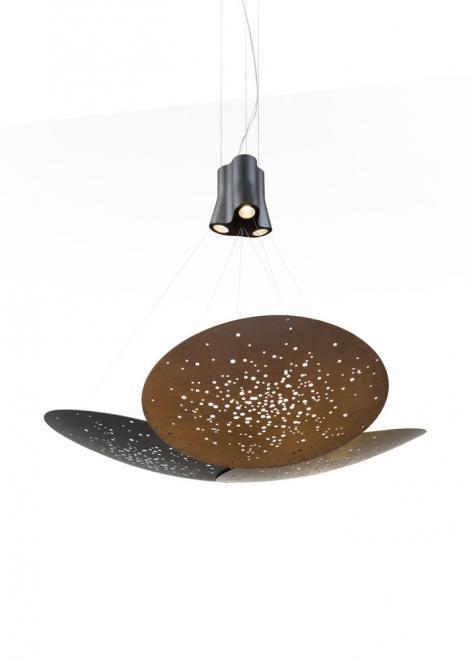 Pohled Závěsná lampa Fabbian Lens F46 24W 161x152cm - Vícebarevná - F46 A07 99 Závěsná lampa Fabbian Lens F46 24W 161x152cm - Vícebarevná - F46 A07 99