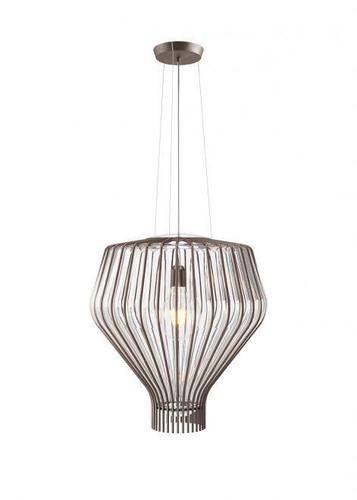 Kontrola Závěsná lampa Fabbian Saya F47 22W 48cm - Transparentní - F47 A13 00
