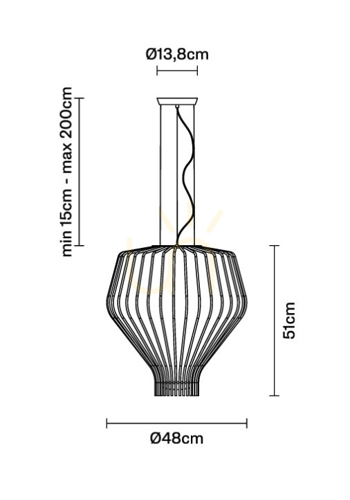 Zobrazit Závěsná lampa Fabbian Saya F47 22W 48cm - Chrome a transparentní - F47 A15 00 Závěsná lampa Fabbian Saya F47 22W 48cm - Chrome a transparentní - F47 A15 00