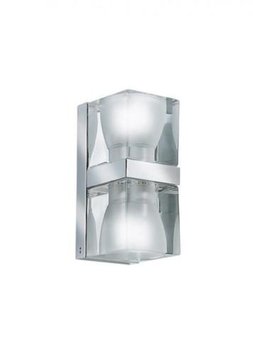 Kontrola Nástěnné svítidlo Fabbian Cubetto - Transparent - D28 D01 00
