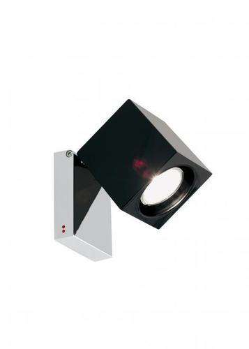 Kontrola Nástěnné svítidlo Fabbian Cubetto - černé - D28 G03 02