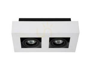 Downlight Lucide Xirax 2x GU10 LED bílý 25 cm 2200K 09119/11/31 small 1