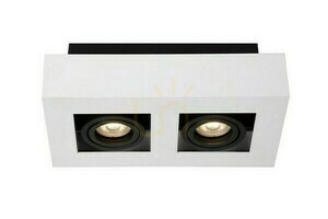 Downlight Lucide Xirax 2x GU10 LED bílý 25 cm 2200K 09119/11/31 small 0