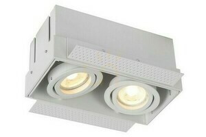Stropní bodové světlo Lucide TRIMLESS 09925/02/31 bílé 2x GU10 small 0