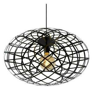 Závěsné svítidlo Lucide Wolfram černé 65 cm 1xE27 small 7