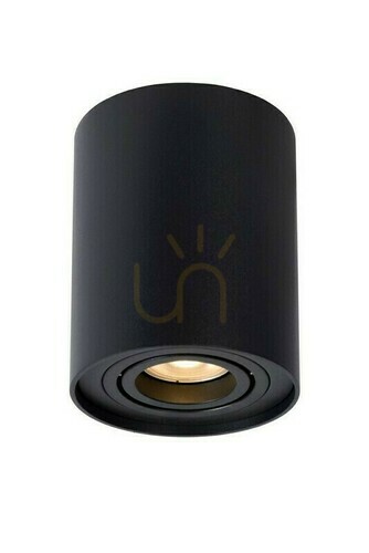 Kontrola Stropní bodové světlo Lucide TUBE 22952/11/30 černé GU10 LED CCT 1x50W