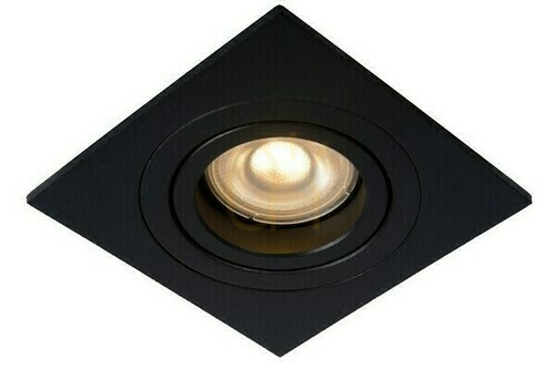 Kontrola Stropní čočka Lucide TUBE černá GU10 1x50W hliník 22955/01/30