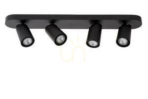 Reflektor Lucide XYRUS černý 4x GU10 LED 320 lm stmívatelný IP20 small 1
