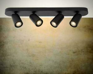 Reflektor Lucide XYRUS černý 4x GU10 LED 320 lm stmívatelný IP20 small 3