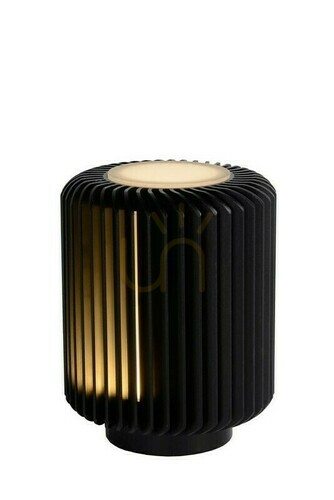 Kontrola Stolní lampa Lucide TURBIN černá LED 5W 3000K 400lm