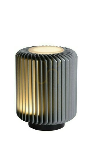 Kontrola Stolní lampa Lucide TURBIN LED šedá 5W 400 lm 3000K 26500/05/36