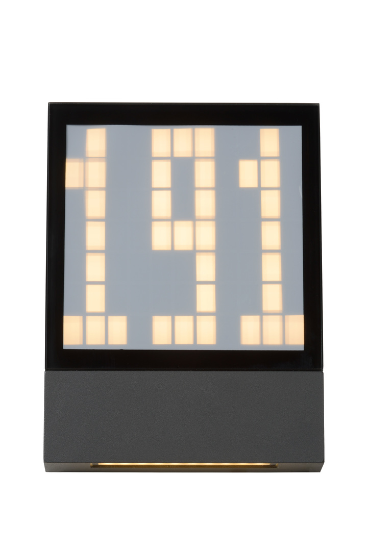 Kontrola Venkovní nástěnné LED svítidlo Lucide Digit antracit IP54 3W 2700K 27899/03/29 Venkovní nástěnné LED svítidlo Lucide Digit antracit IP54 3W 2700K 27899/03/29