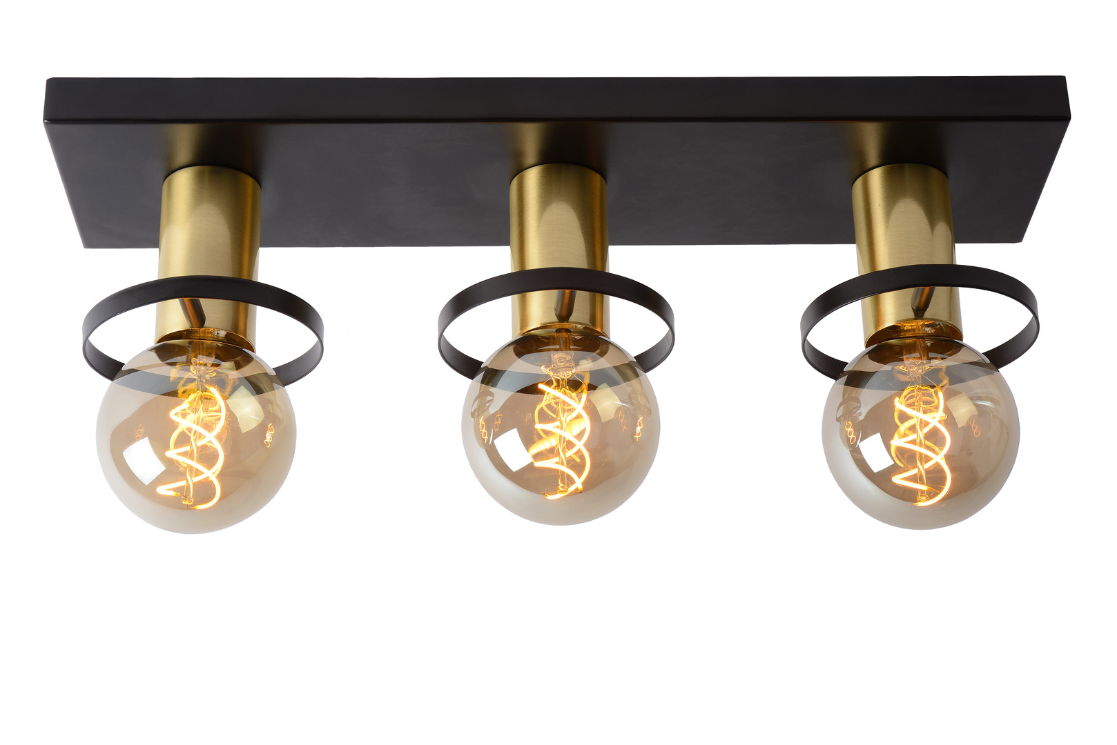 Kontrola Stropní svítidlo Lucide Anaka černé E27 3x60W IP20 13 cm Stropní svítidlo Lucide Anaka černé E27 3x60W IP20 13 cm