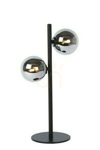 Stolní lampa Lucide TYCHO černá retro průmyslová sklo 45574/02/30 small 0