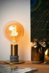 Stolní lampa Lucide Marit zlatá vintage E27 12 cm 45576/01/02 small 3