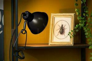 Připínací lampa Lucide MOYS černá ocel E27 45987/01/30 small 2