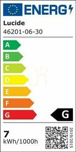 Nástěnné svítidlo Lucide EKLYPS LED černé 15 cm 6 W 3000 K 46201/06/30 small 5