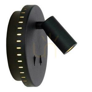 Nástěnné LED svítidlo Lucide BENTJER černé 9W 3000K 2 světla 79201/09/30 small 3