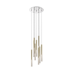 Závěsné svítidlo Zuma Line ONE P0461-09L-B5F7 LED, 9 světel, francouzské zlato small 0