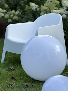 Sada 2 zahradních světel Lunares Luna Ball, 25 cm a 30 cm, bílé akrylové, LED, IP44, LBS2530 small 13