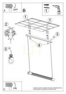 Závěsná lampa LOFT VALO černá - THORO small 8