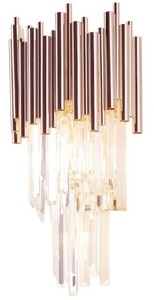 Nástěnné světlo Max Light Vogue W0227 zlaté 4x40W kovové skleněné 0 Nástěnné světlo Max Light Vogue W0227 zlaté 4x40W kovové skleněné small 0