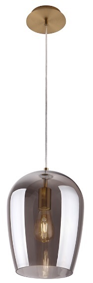 Kontrola Přívěsek světla Max Light Zimba Smoky mosaz sklo 24 cm P0301 Přívěsek světla Max Light Zimba Smoky mosaz sklo 24 cm P0301