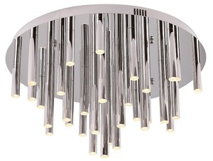 Plafon Max Light Organic C0115D chrom LED 33W 60 cm stmívatelný small 0