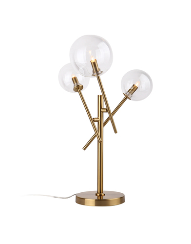Kontrola Stolní lampa Max Light Lollipop T0035 mosazná 3x40W sklo