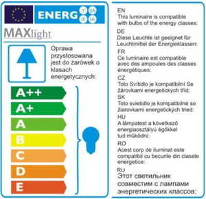 Stojací lampa Max Light Lollipop F0042 mosazná 4x40W 155 cm small 3