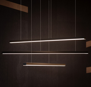 Závěsné svítidlo Max Light Trio P0311 LED 58W 3 světla černé 100 cm small 3