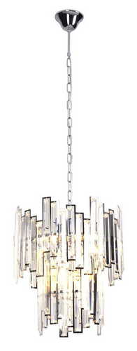 Kontrola Závěsné svítidlo Max Light Nemo P0339 chrom 6×E14 40 cm