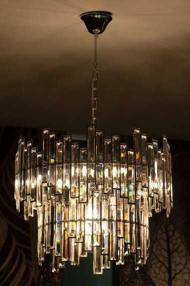 Pohled Závěsný lustr Max Light Nemo P0340 chrom 9xG9 55 cm Závěsný lustr Max Light Nemo P0340 chrom 9xG9 55 cm