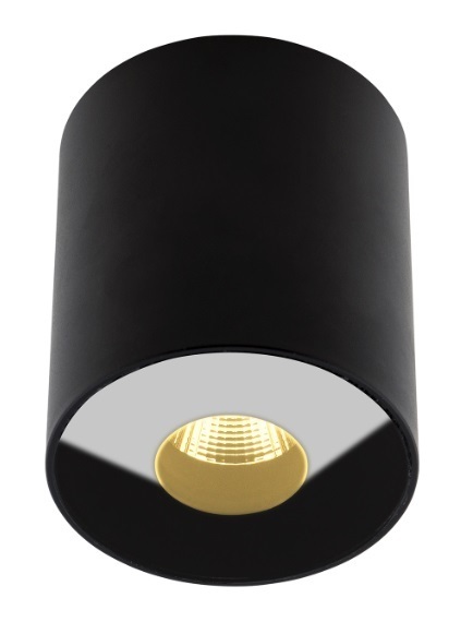 Kontrola Stropní LED svítidlo Max Light Plazma C0151 černé 13 W 3000 K IP54 Ø 7,3 cm Stropní LED svítidlo Max Light Plazma C0151 černé 13 W 3000 K IP54 Ø 7,3 cm