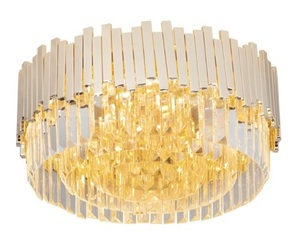Plafon Max Light Trend C0165 zlatý křišťálový 8xE14 45 cm small 0