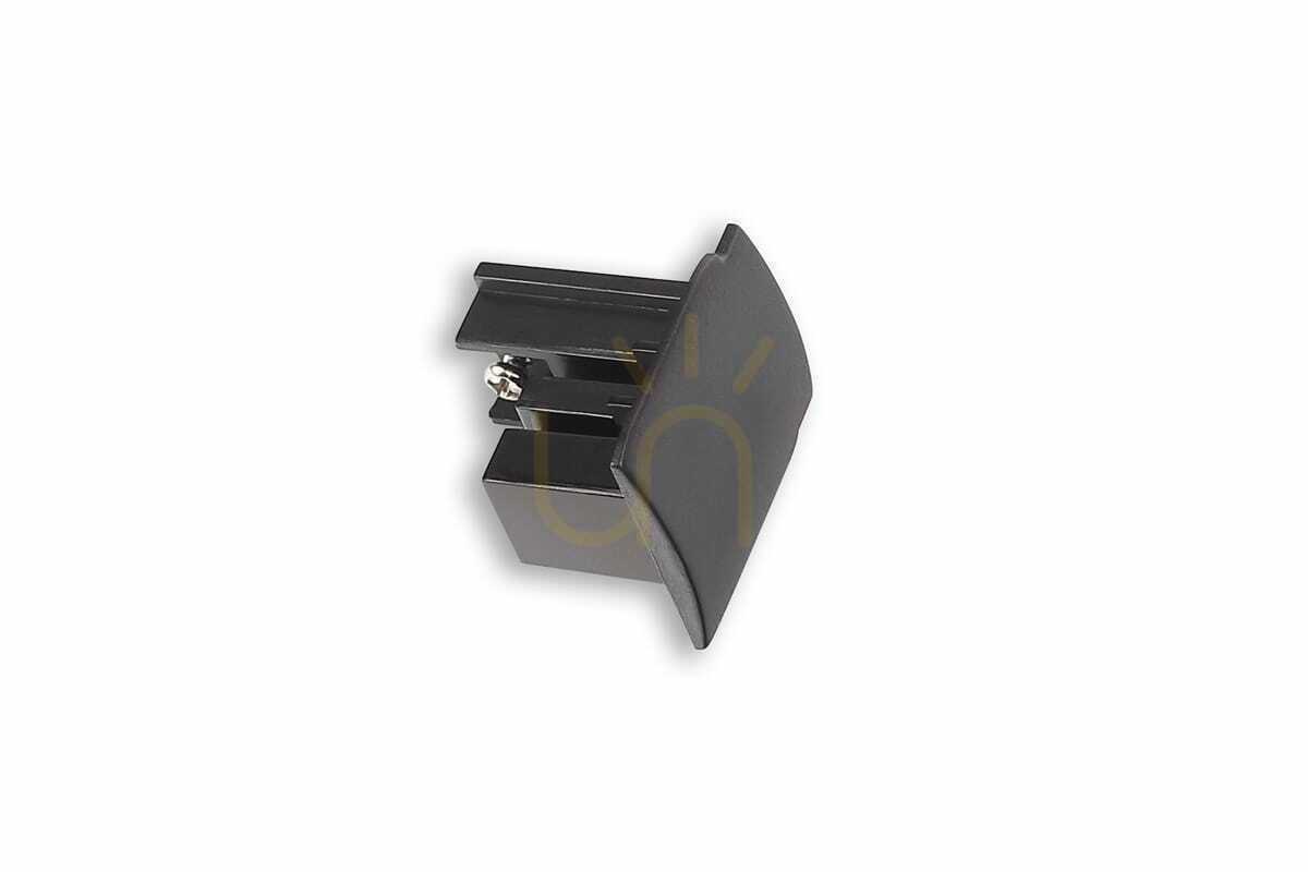 Krytka uniwersalna do szynoprzewodu Max Light MAX czarna MHT1-N-BK
