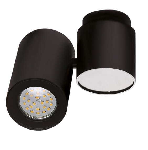 Plafon Max Light Barro C0035 černý 1xGU10 14x15 cm